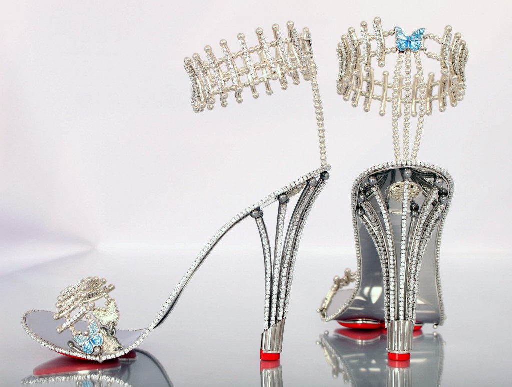 Beyonce has reportedly snapped up this pair of #200,000 GBP pounds [$312,000 USD approx] shoes from a British jeweller.  The star is said to have bought the diamond-encrusted heels from Birmingham-based The House of Borgezie.  She is expected to wear the Princess Constellation stilettos, which feature 1,290 precious stones in her next video as well as this #55,000 GBP pounds [$85,000 USD] gold basque belt. Chris Shellis, owner of House Of Borgezie, told a UK newspaper: "Beyoncé's one of those fantasy customers.  "If you want someone to model your creations, you can't get any better than her." *Mandatory credit Splash/The House of Borgezie*   Pictured: Shoes Ref: SPL1092973  030815   Picture by: Splash/The House of Borgezie  Splash News and Pictures Los Angeles: 310-821-2666 New York: 212-619-2666 London: 870-934-2666 photodesk@splashnews.com 